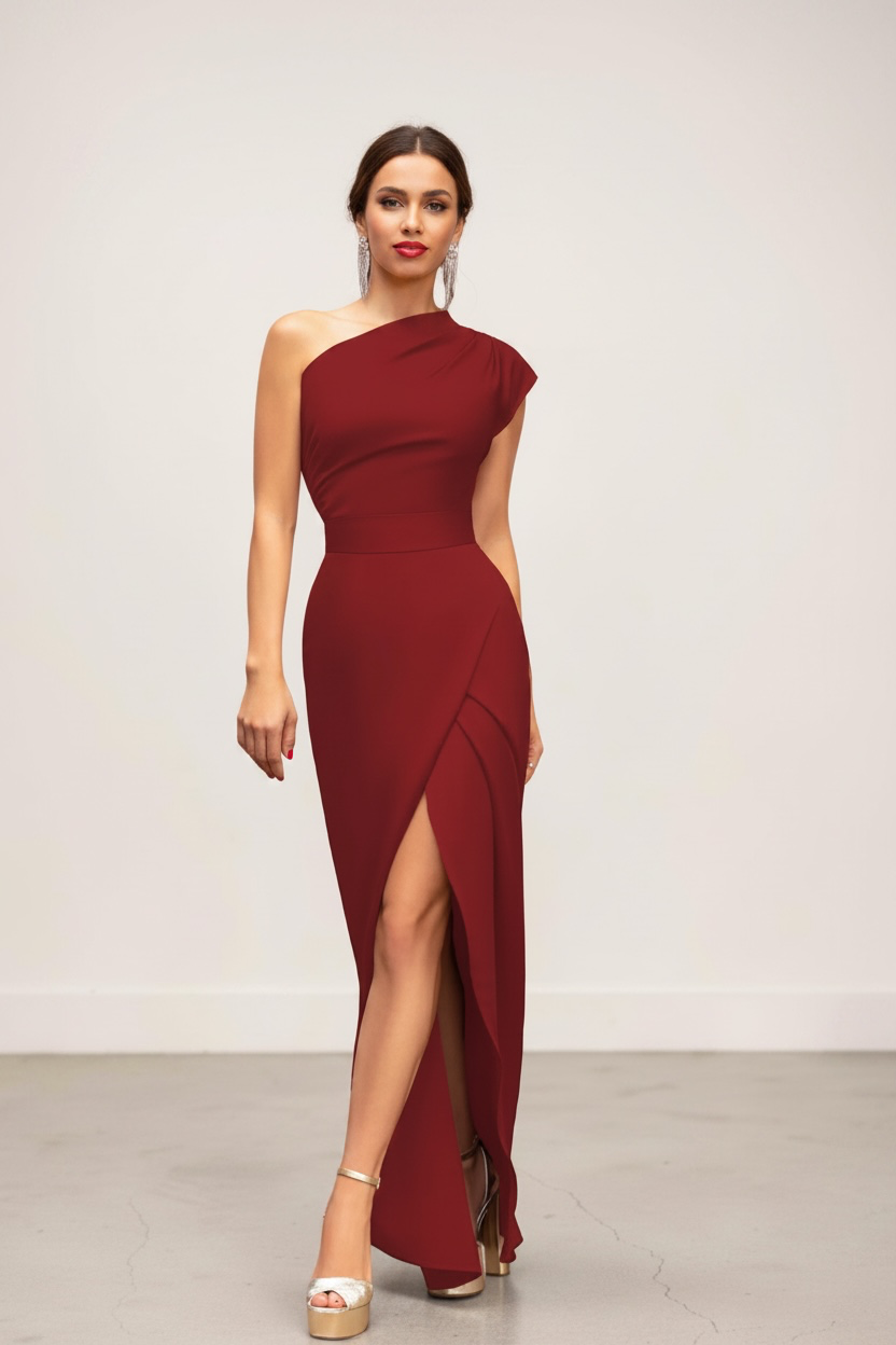 Aurelia One-Shoulder Kleid